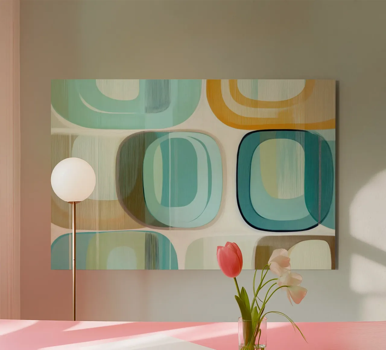 Abstract boho alluminio dibond da Imagine