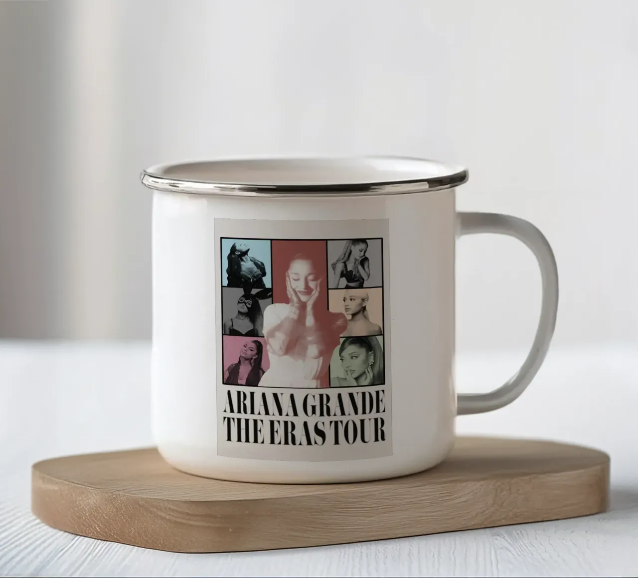 Grande Vibes World Tour tazza in smalto da hornosofhappy