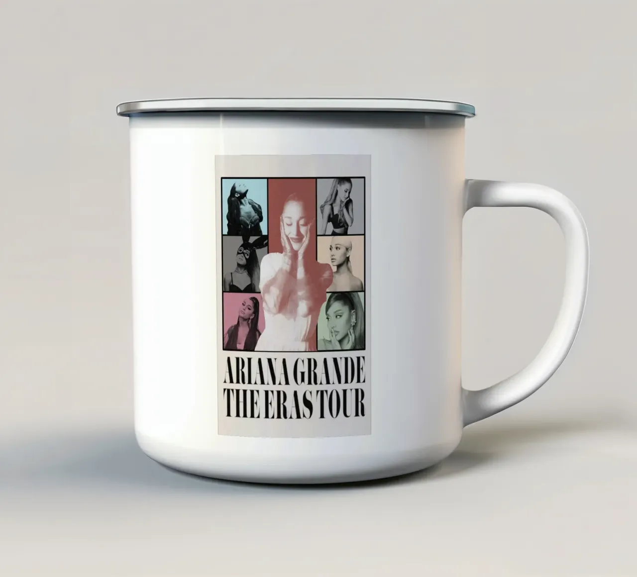 Grande Vibes World Tour tazza in smalto da hornosofhappy