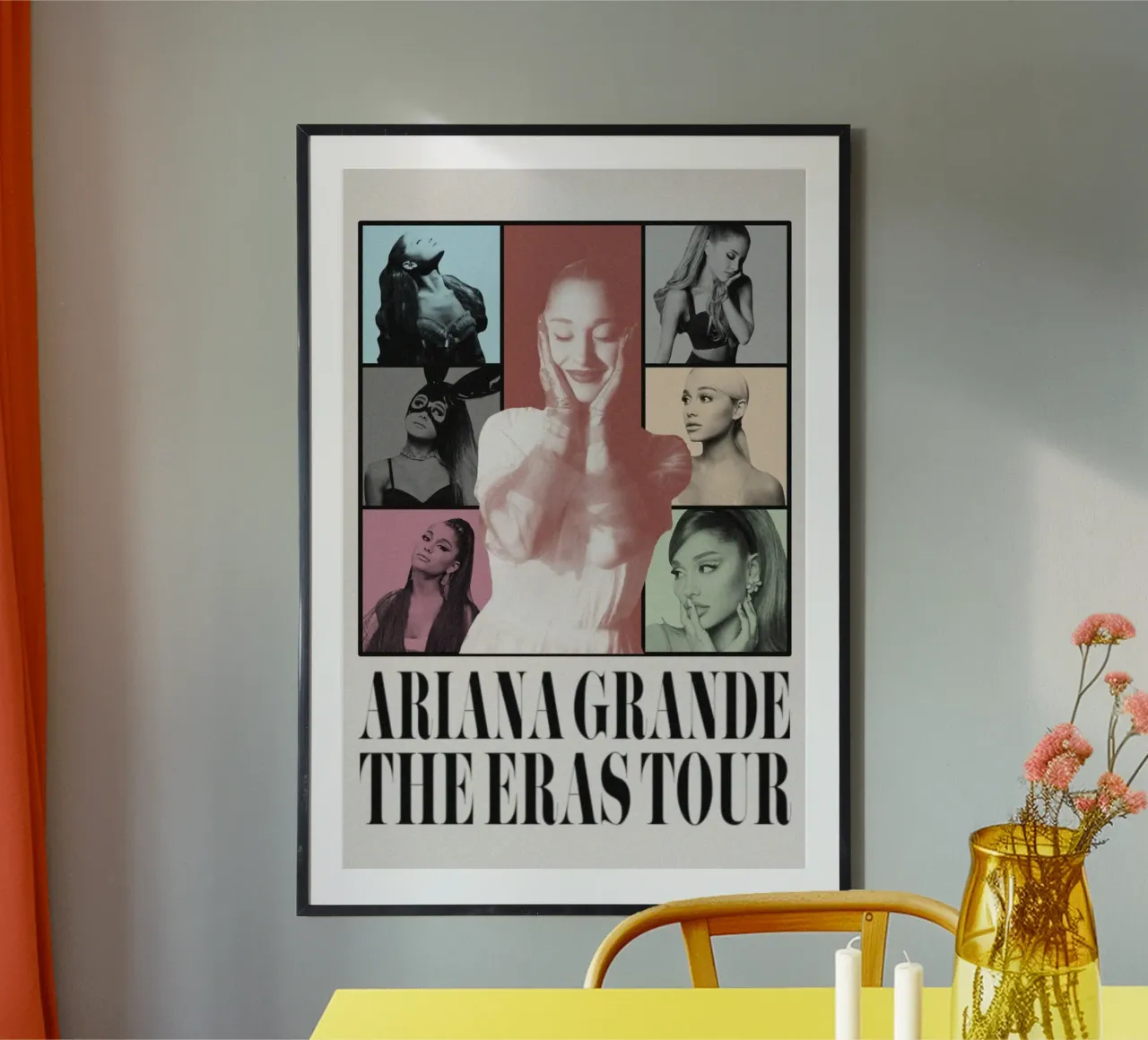 Grande Vibes World Tour poster da hornosofhappy