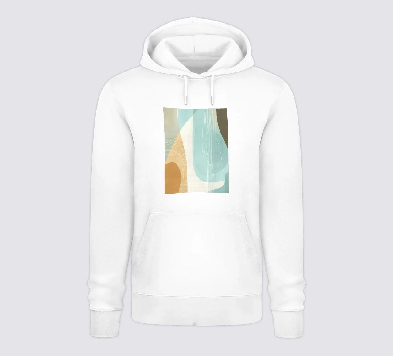 Abstract boho felpa con cappuccio da Imagine