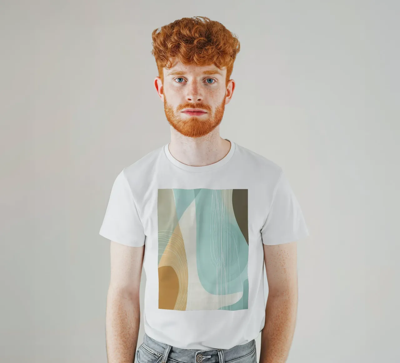 Abstract boho camiseta de Imagine
