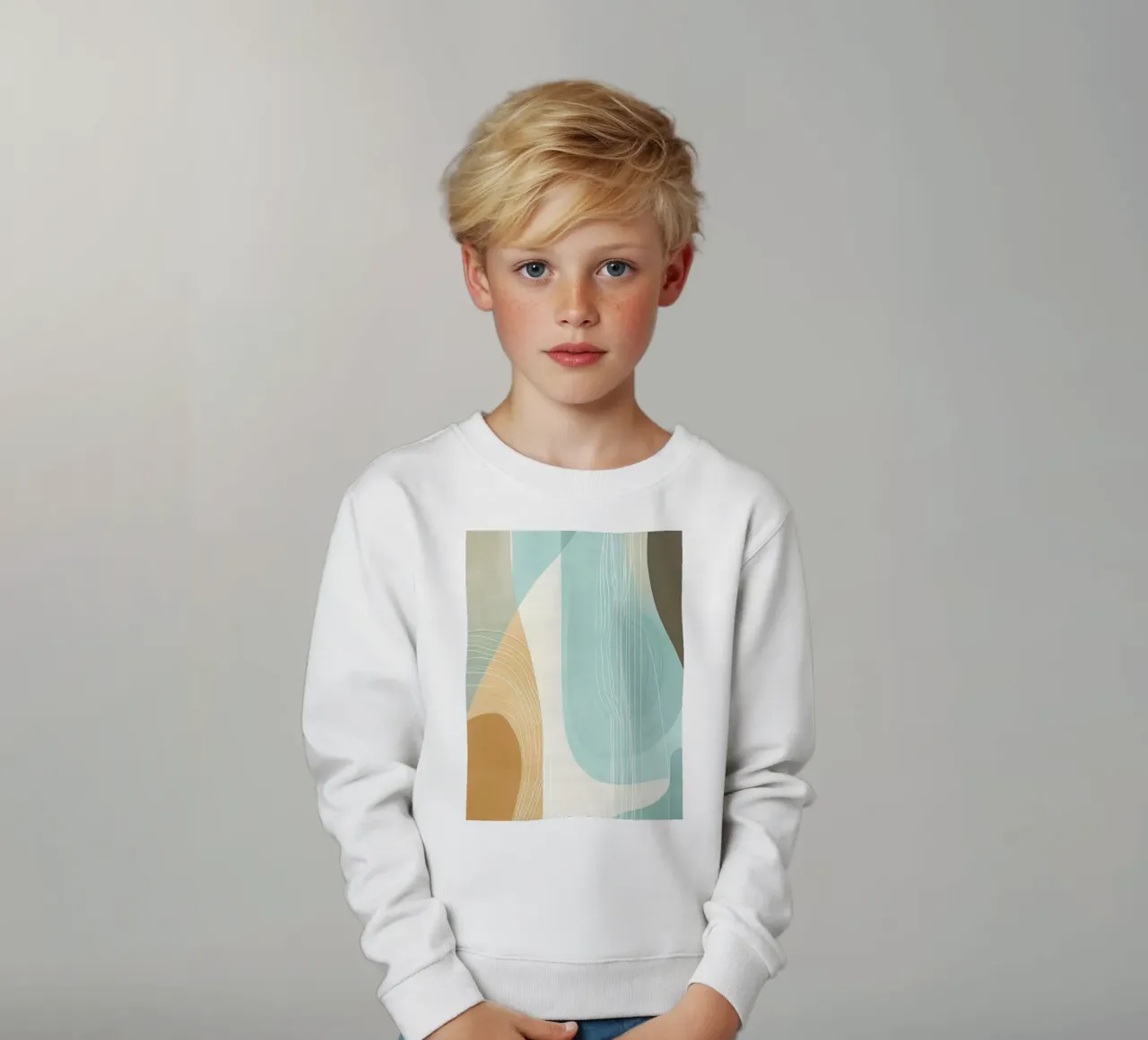 Abstract boho felpa bambino da Imagine