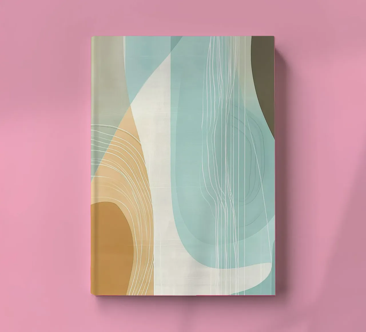 Abstract boho notebook by Imagine