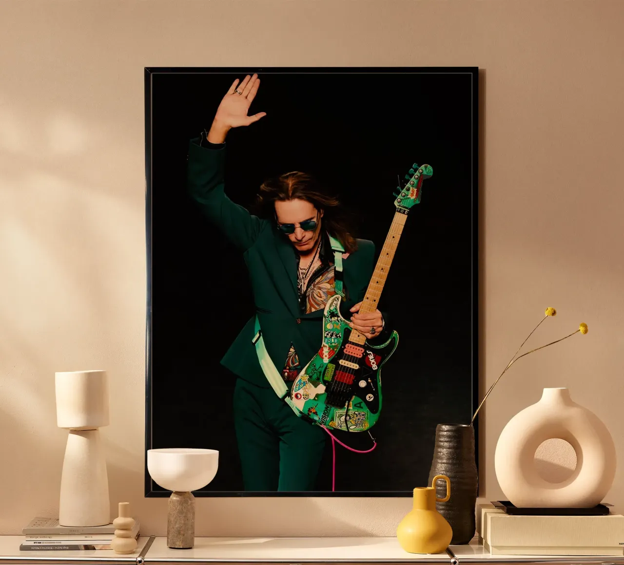 Steve Vai poster da Musadad Shop