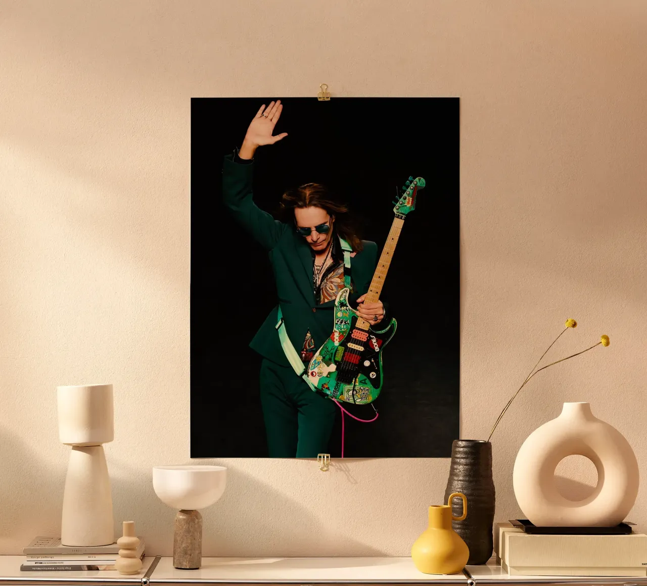 Steve Vai poster da Musadad Shop