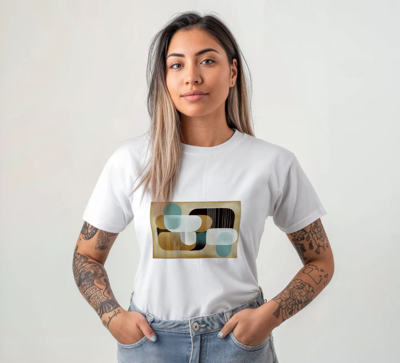 Abstract boho t-shirt da Imagine