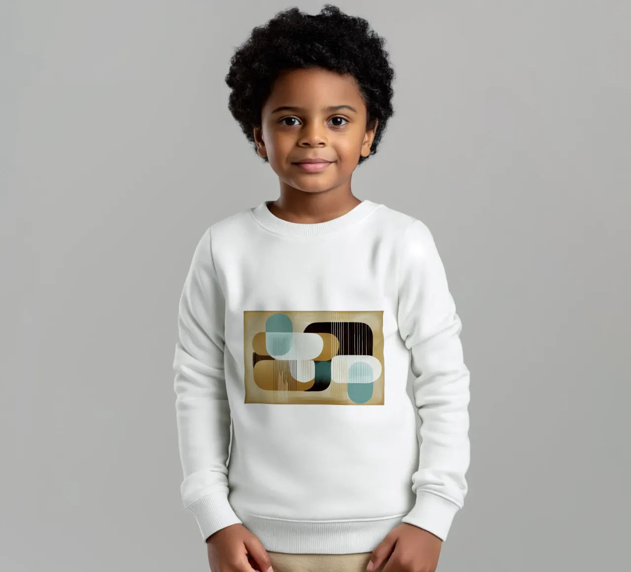 Abstract boho felpa bambino da Imagine