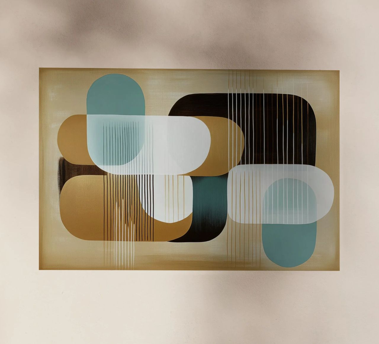 Abstract boho pellicola backlit da Imagine