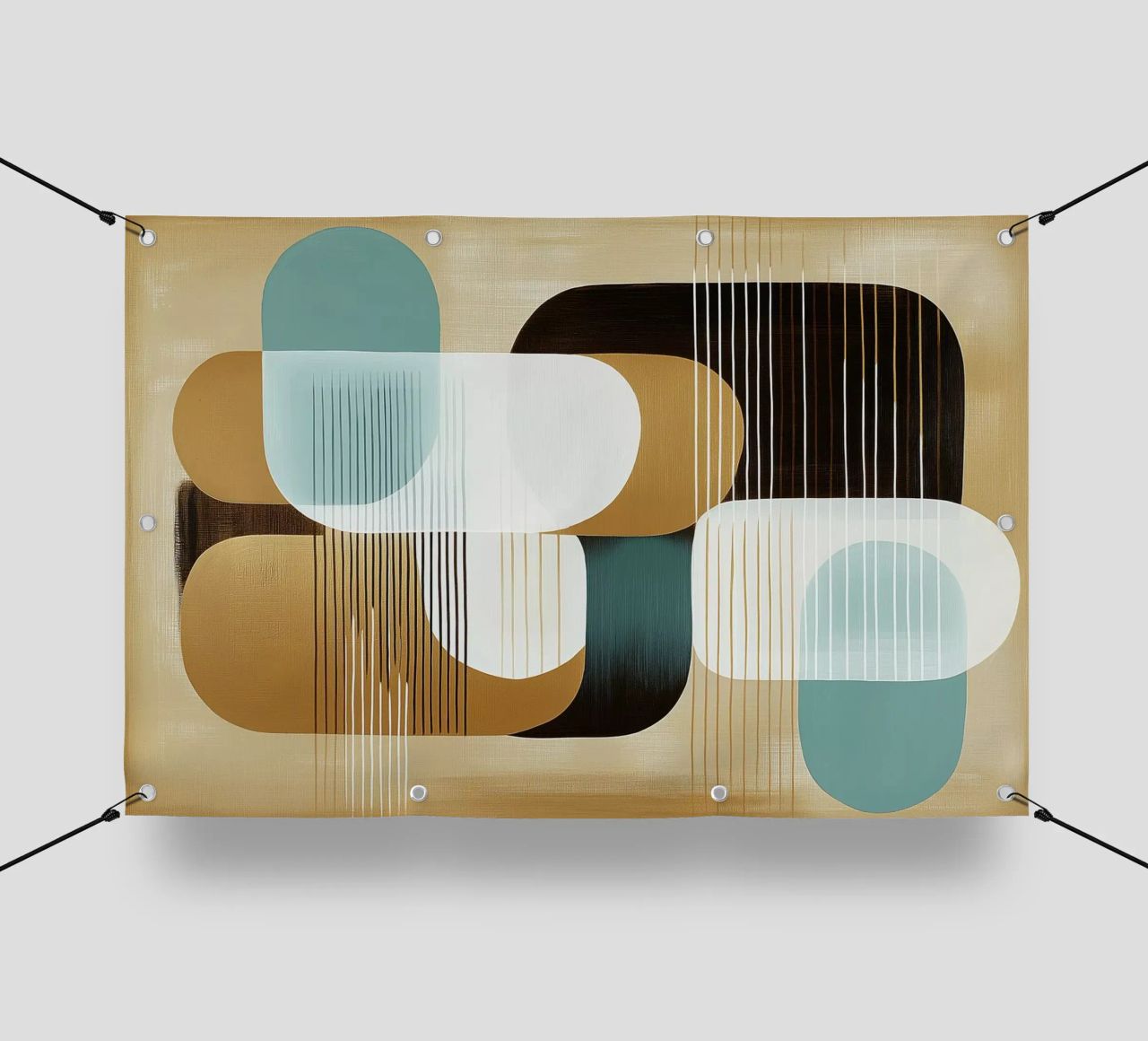 Abstract boho telo in pvc da Imagine