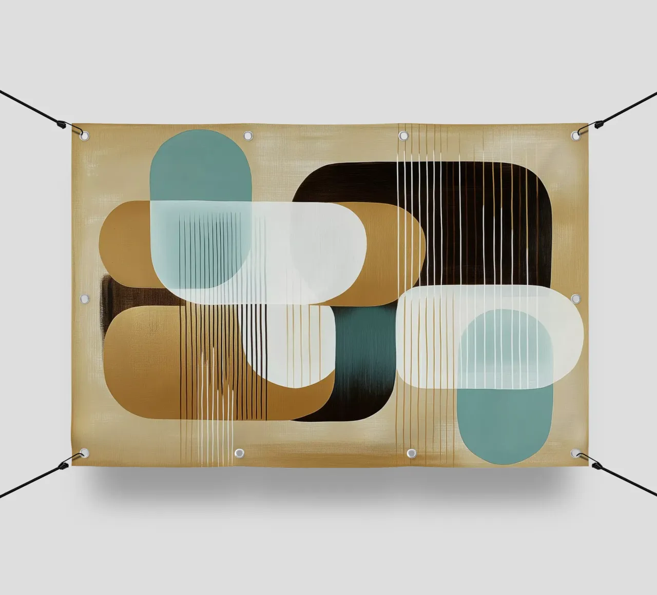Abstract boho telo in pvc da Imagine