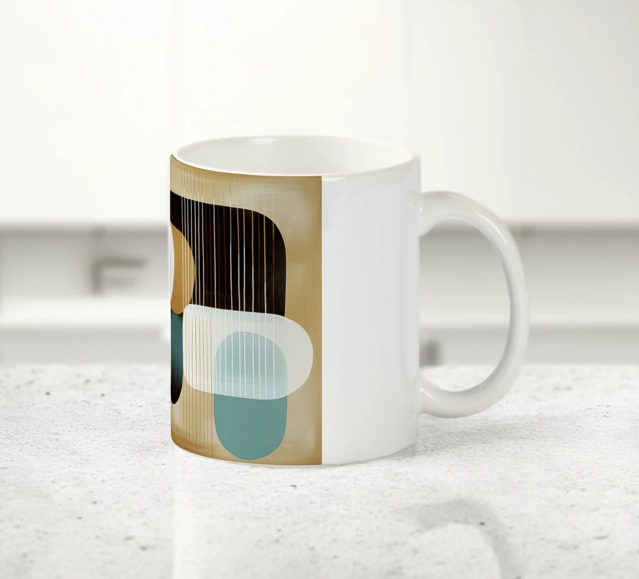 Abstract boho tazza in ceramica da Imagine