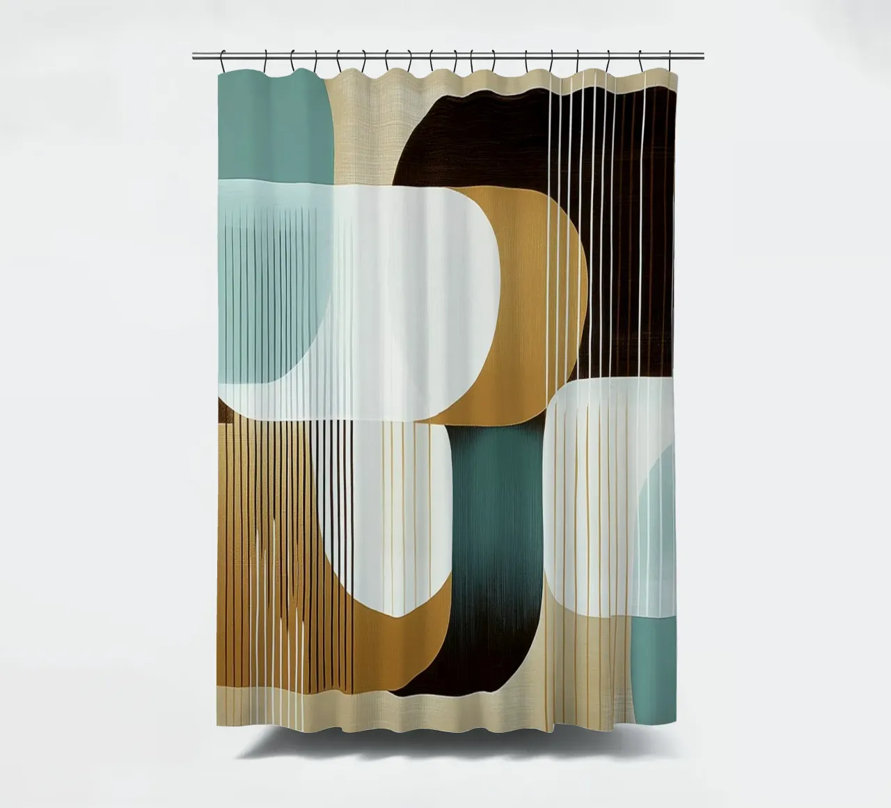 Abstract boho tenda da doccia da Imagine