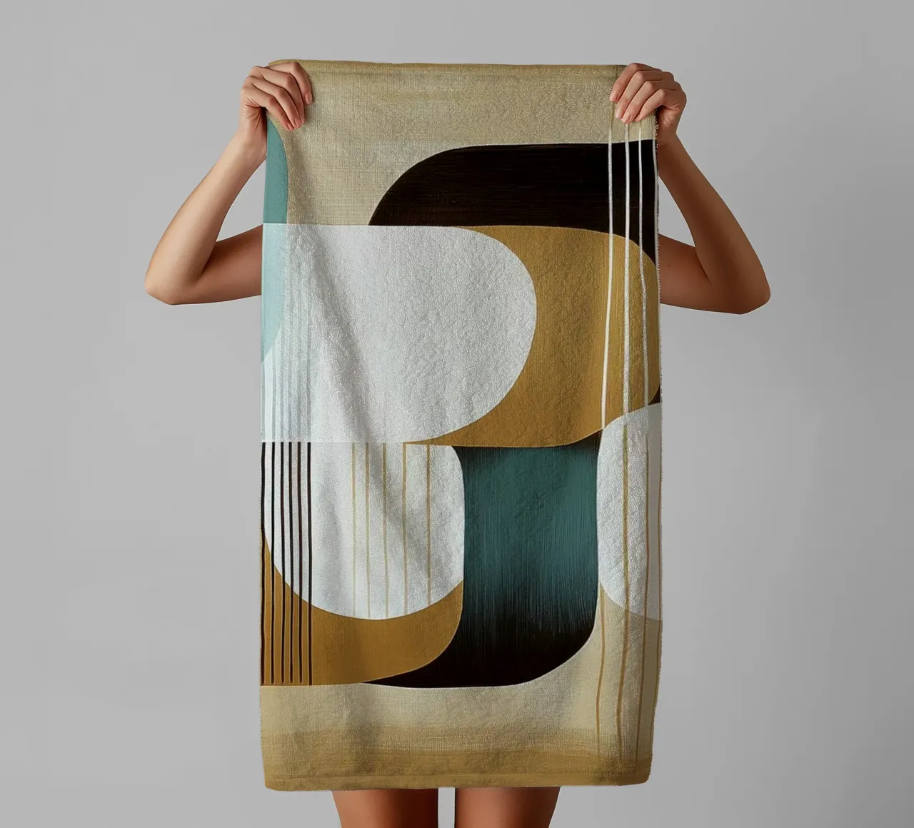 Abstract boho asciugamano da bagno da Imagine