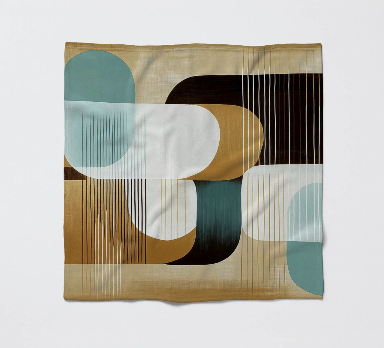 Abstract boho coperta in pile da Imagine