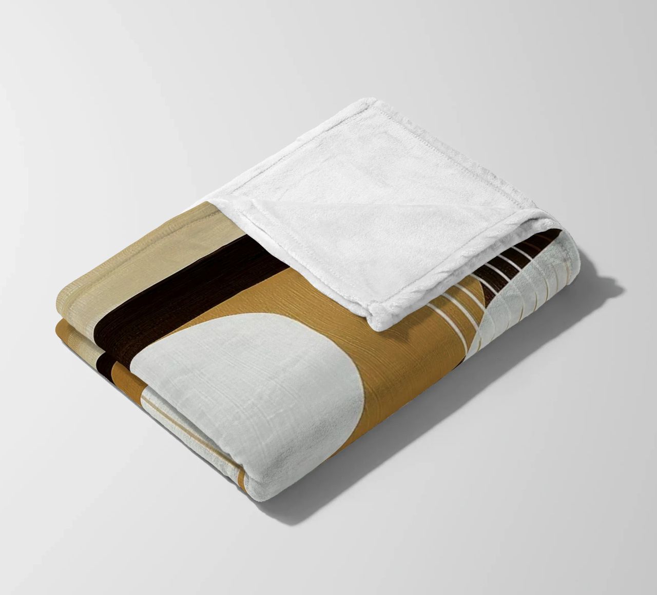 Abstract boho coperta in pile da Imagine