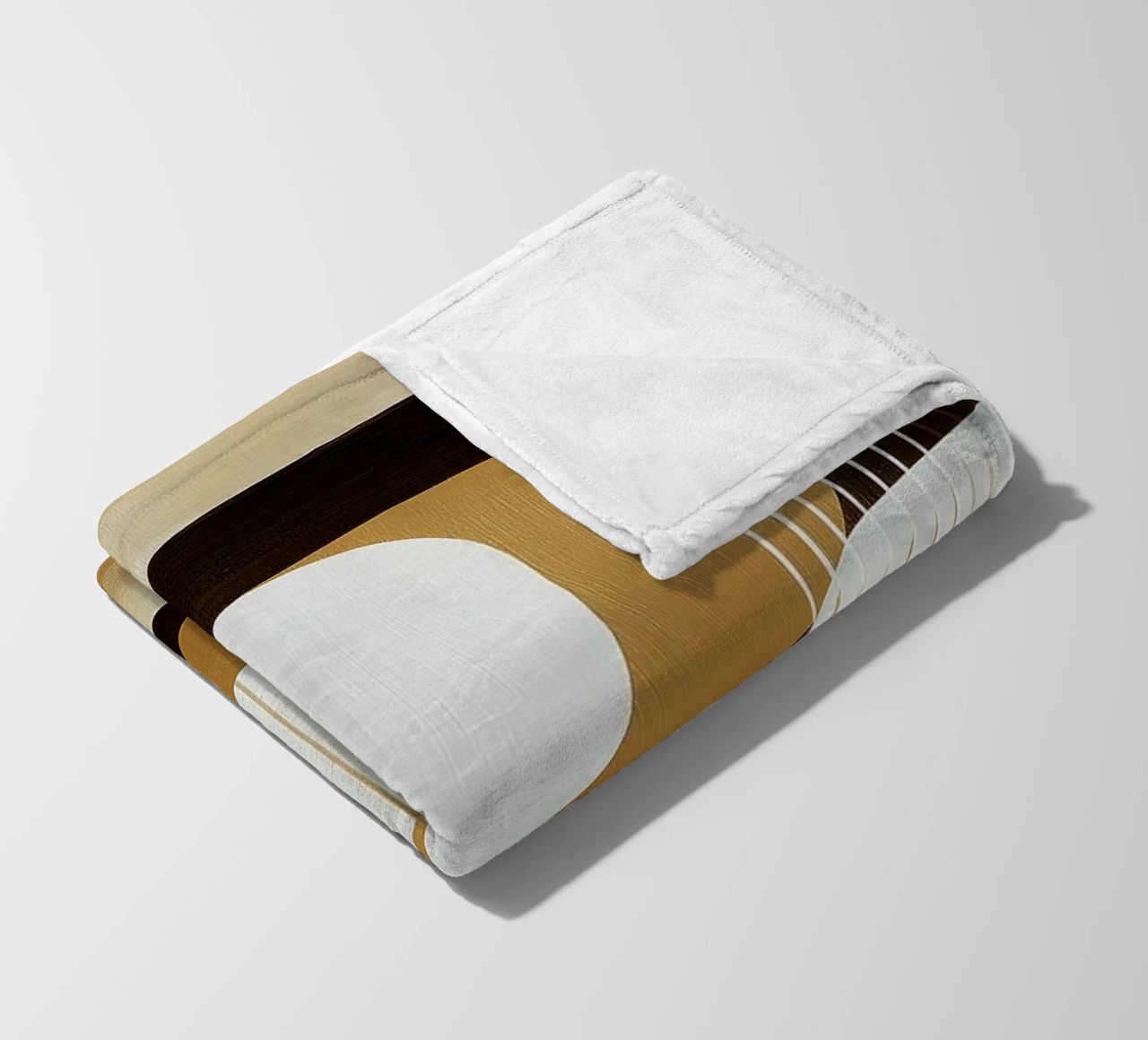 Abstract boho coperta in pile da Imagine