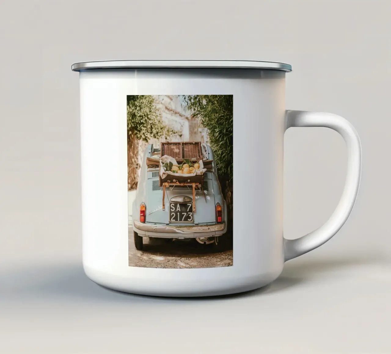 Crociera degli agrumi tazza in smalto da mary shop