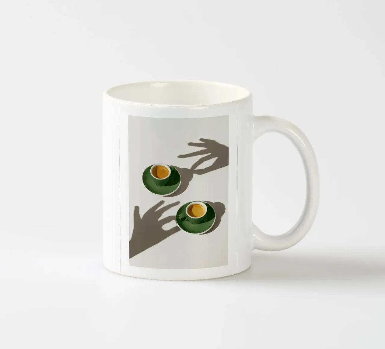 Tazze di caffè verde tazza in ceramica da mary shop