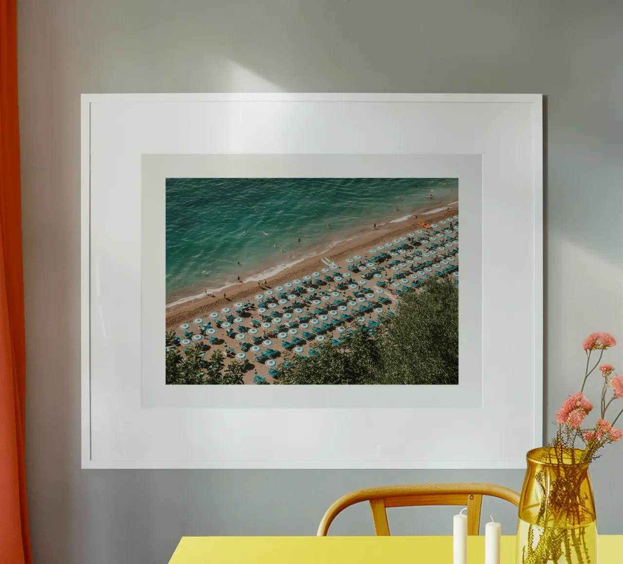 Positano Beach poster da mary shop