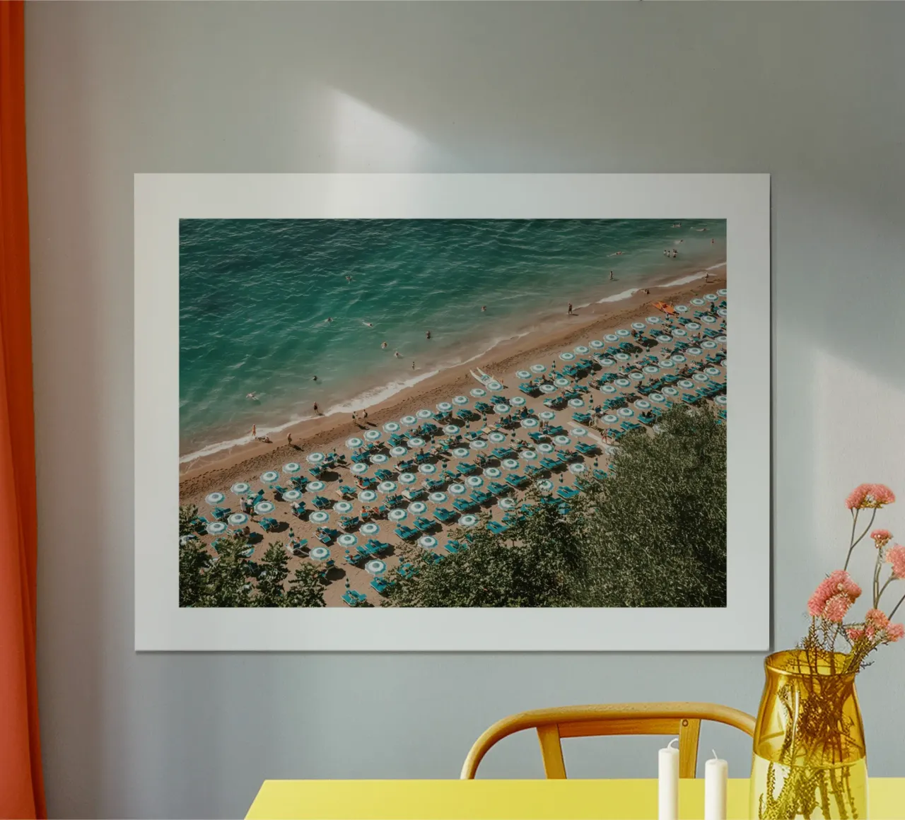 Positano Beach poster da mary shop