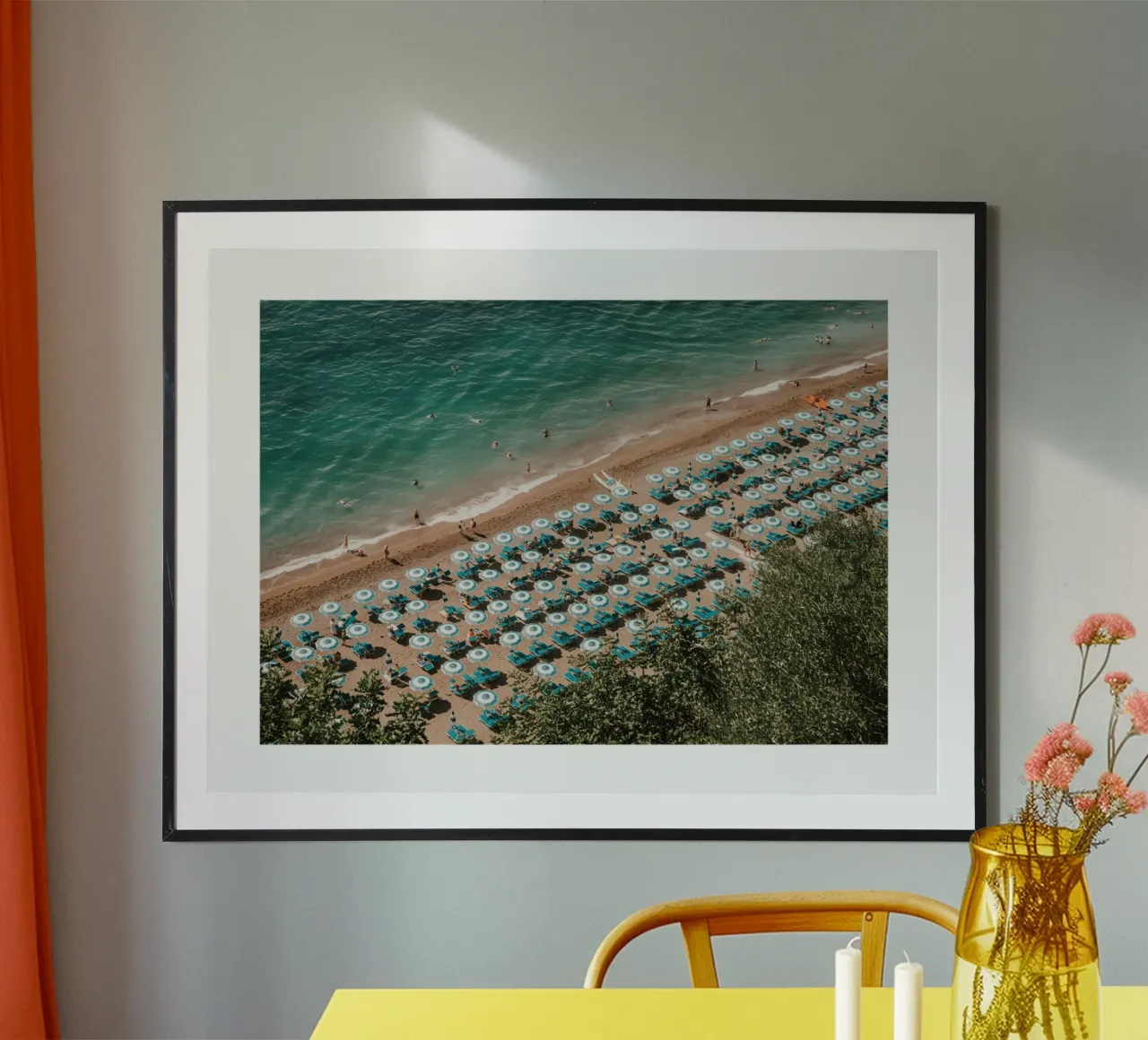 Positano Beach poster da mary shop