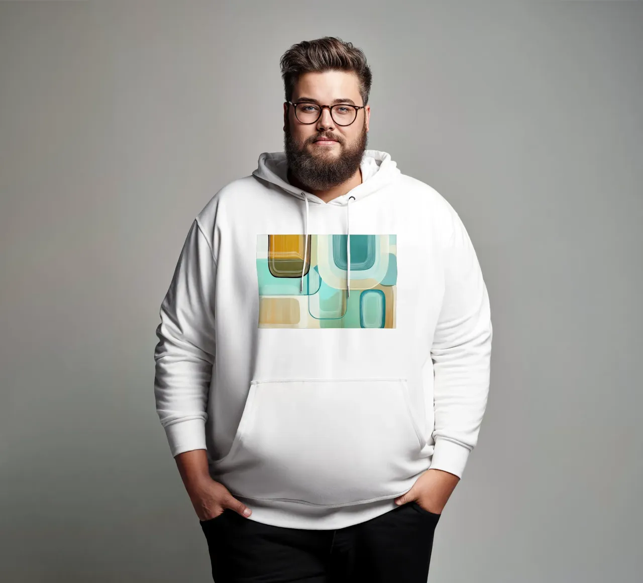 Abstract boho hoodie by Imagine