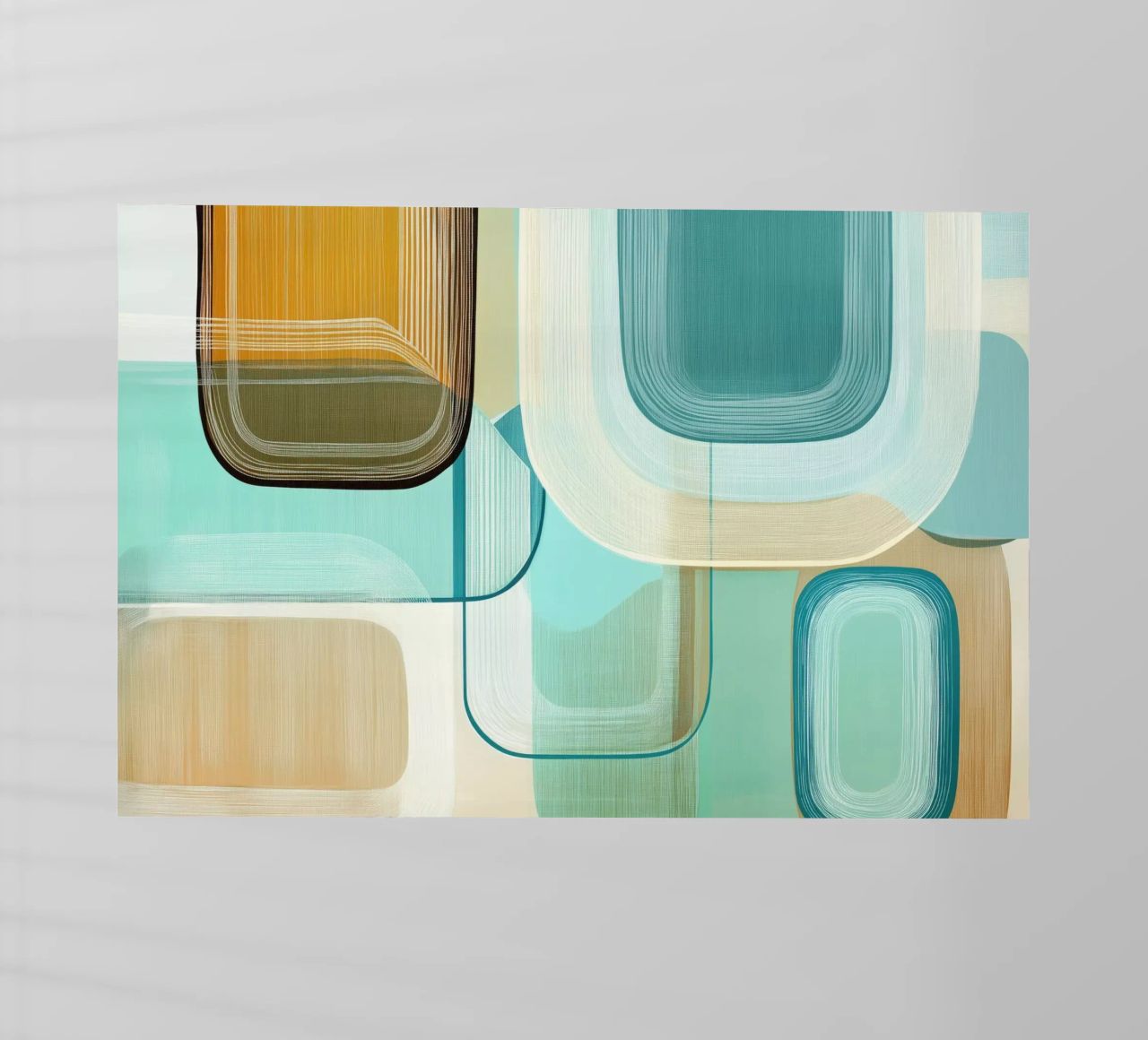 Abstract boho pellicola backlit da Imagine