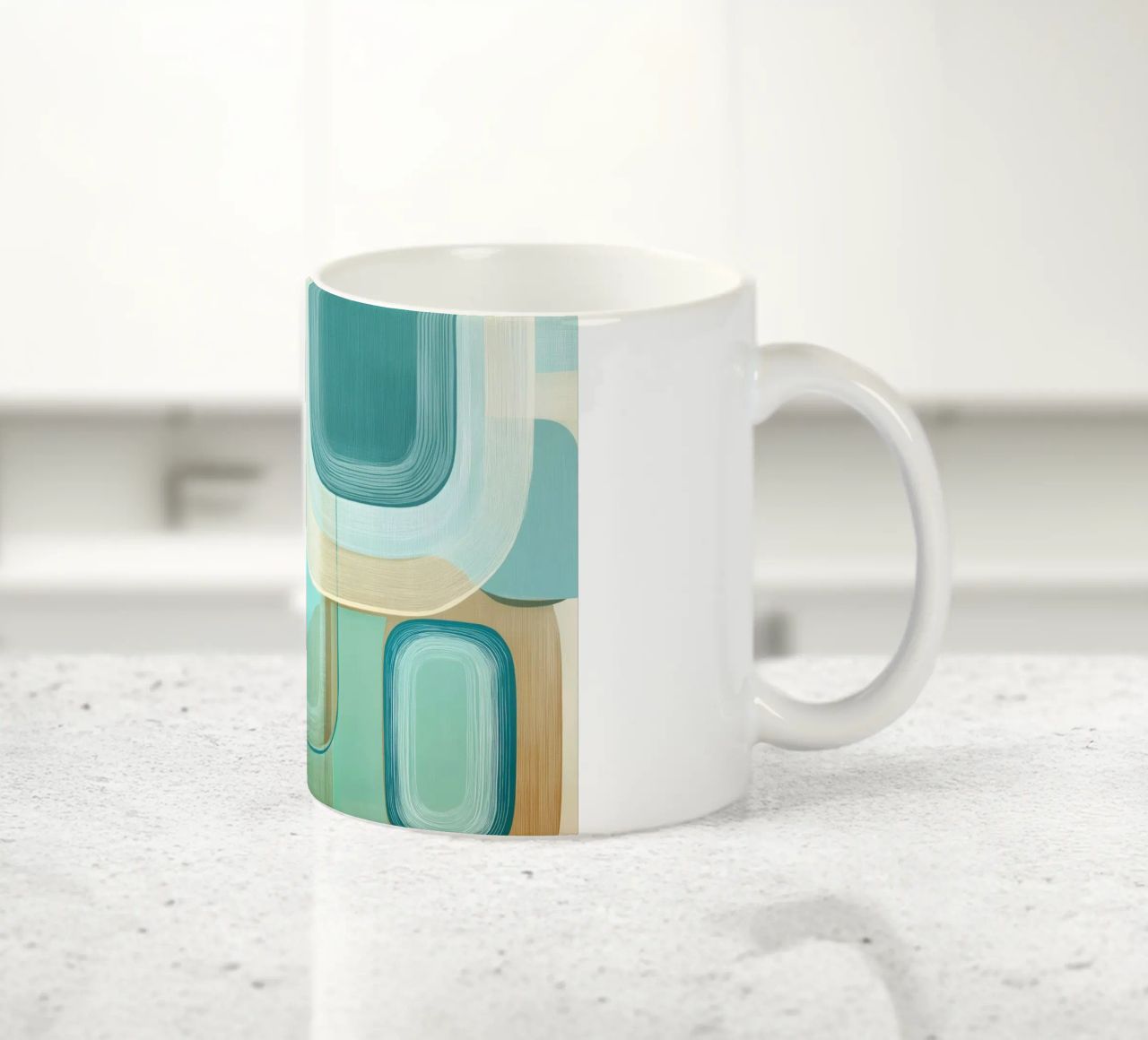 Abstract boho tazza in ceramica da Imagine