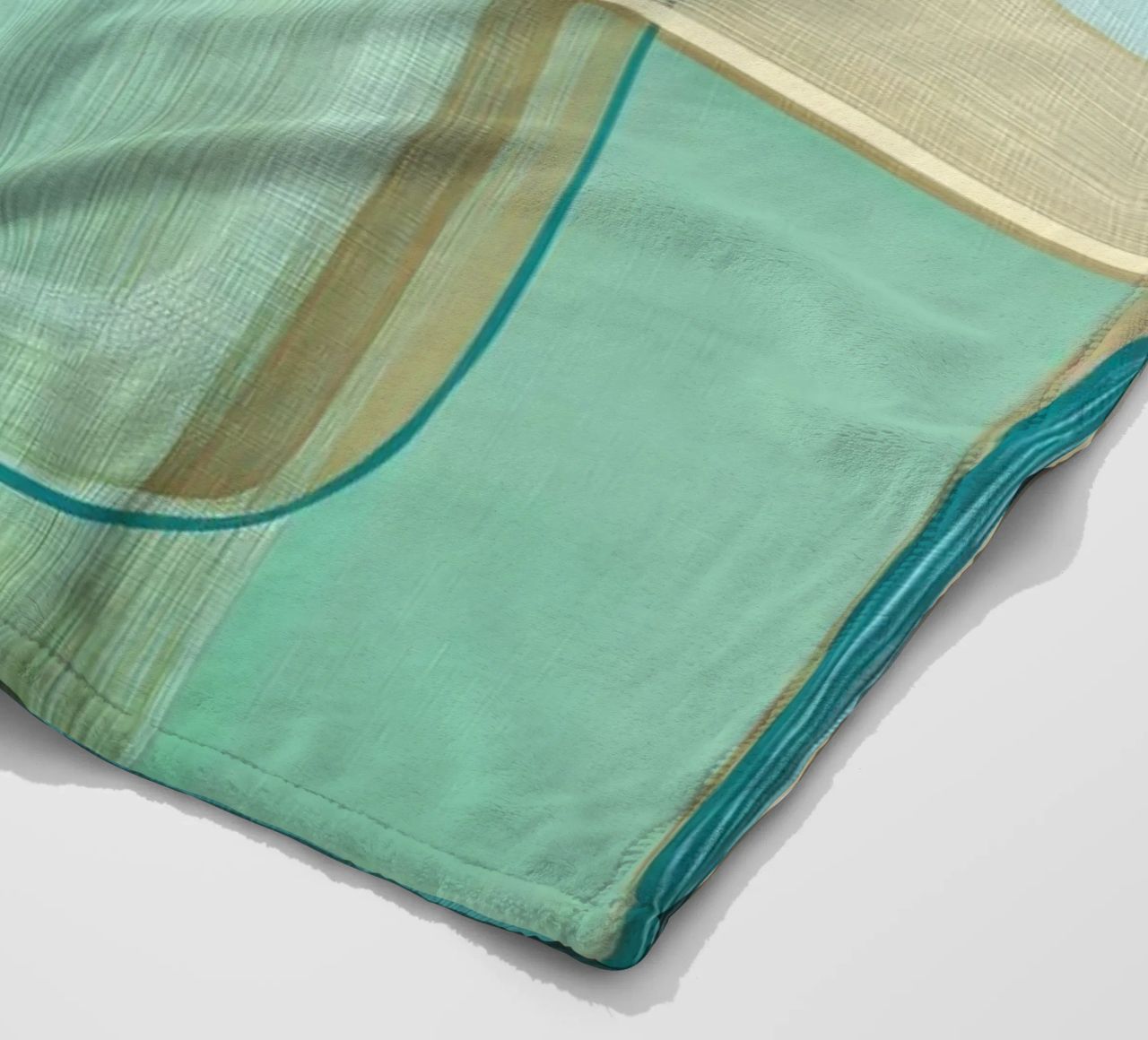 Abstract boho coperta in pile da Imagine