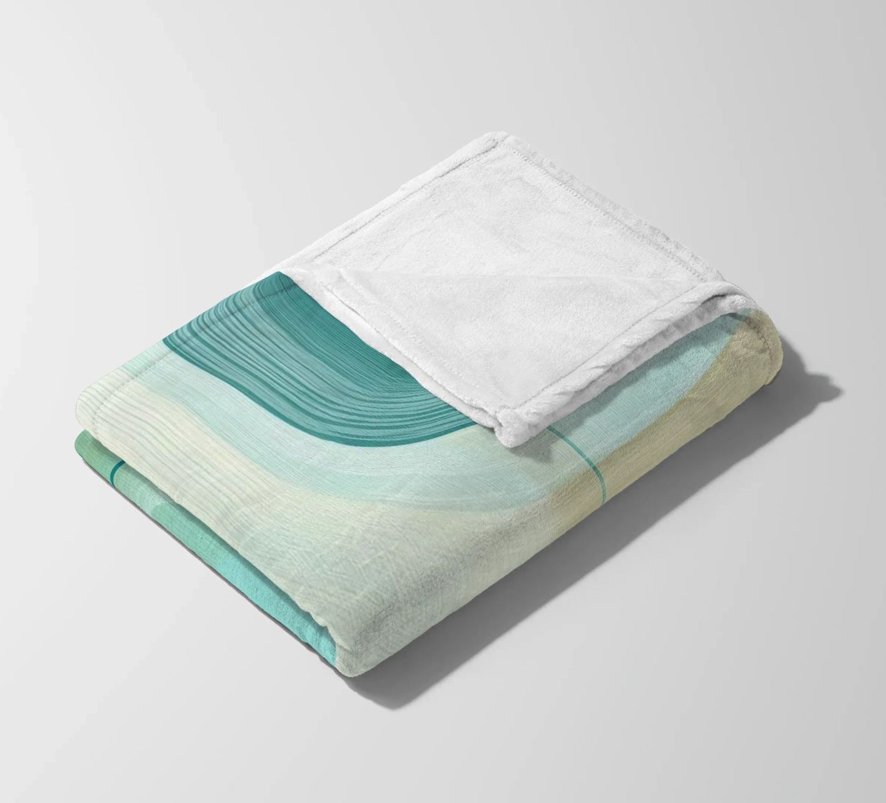 Abstract boho coperta in pile da Imagine