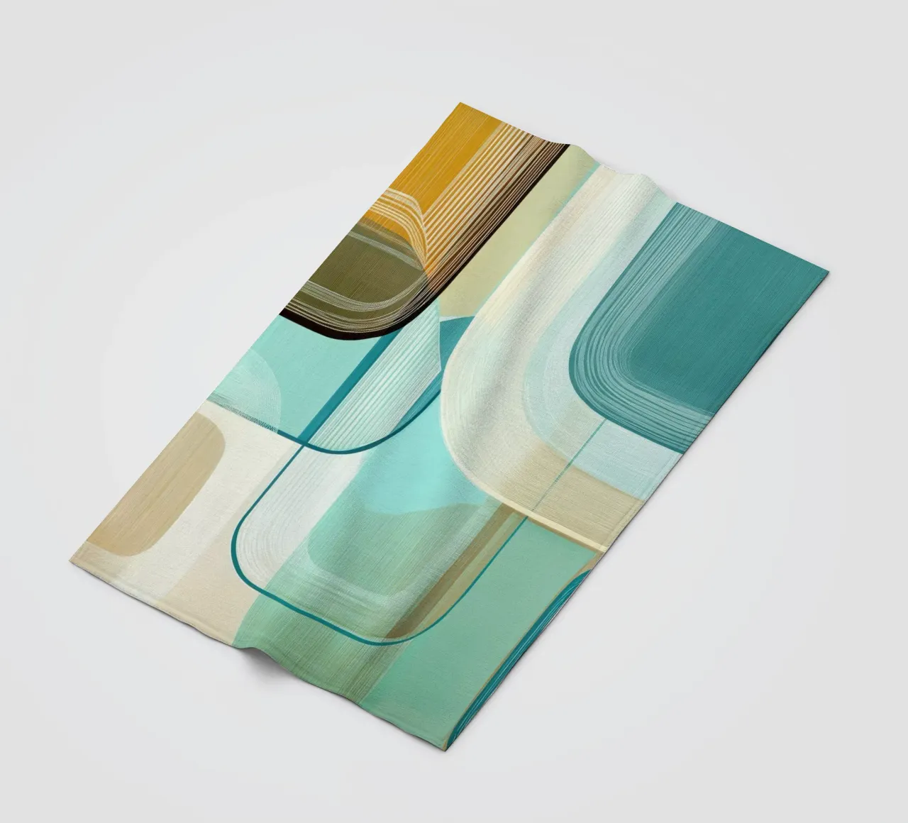 Abstract boho manta de franela de Imagine