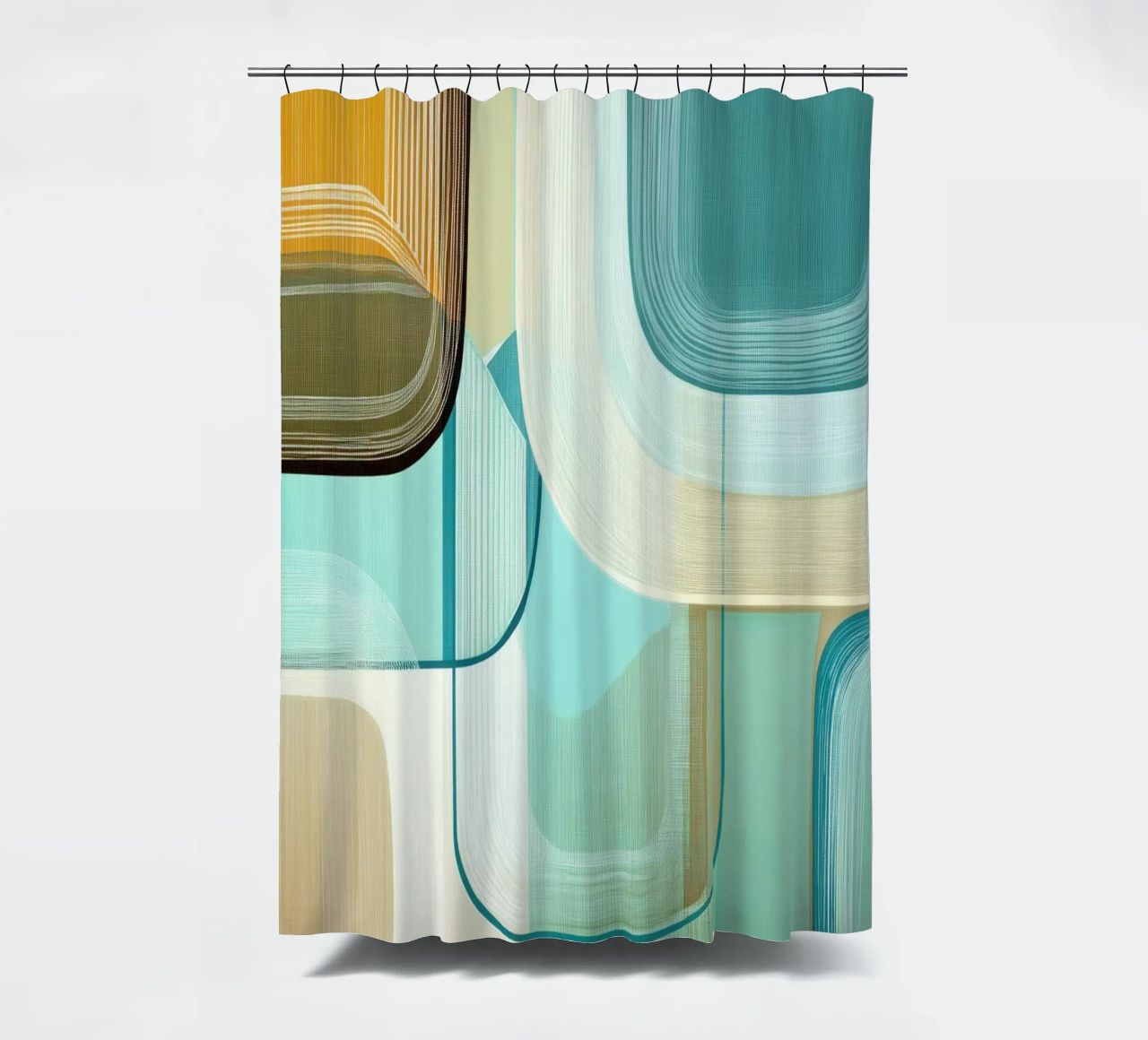 Abstract boho Duschvorhang von Imagine
