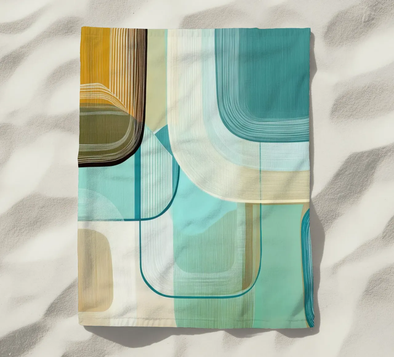 Abstract boho toalla de playa de Imagine
