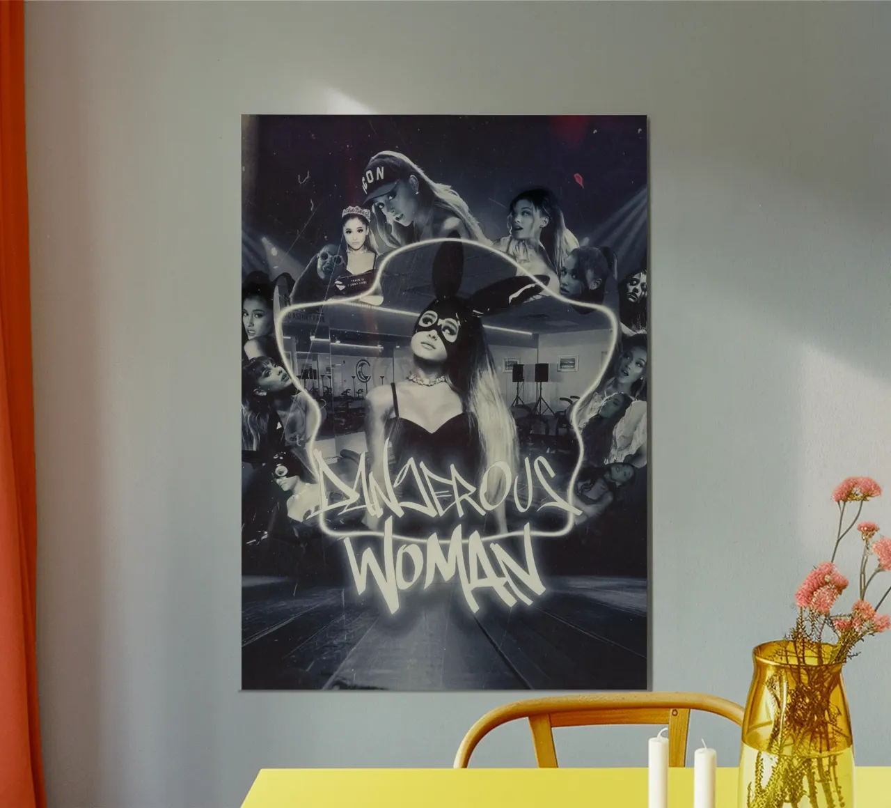 Luci di mezzanotte con Grande poster da hornosofhappy