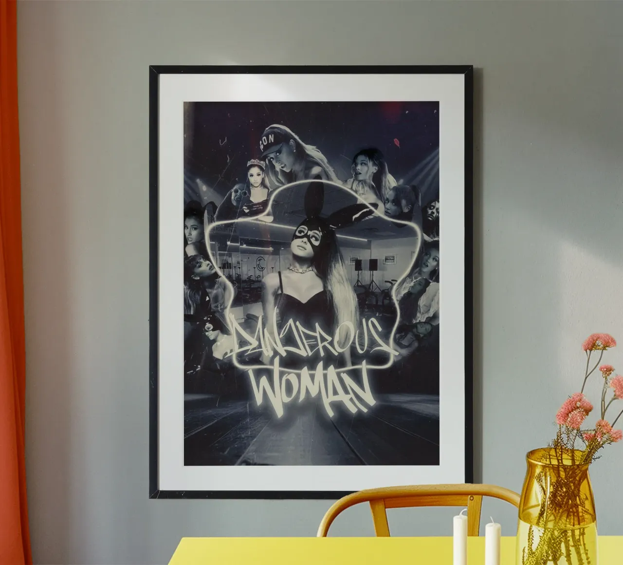 Luci di mezzanotte con Grande poster da hornosofhappy