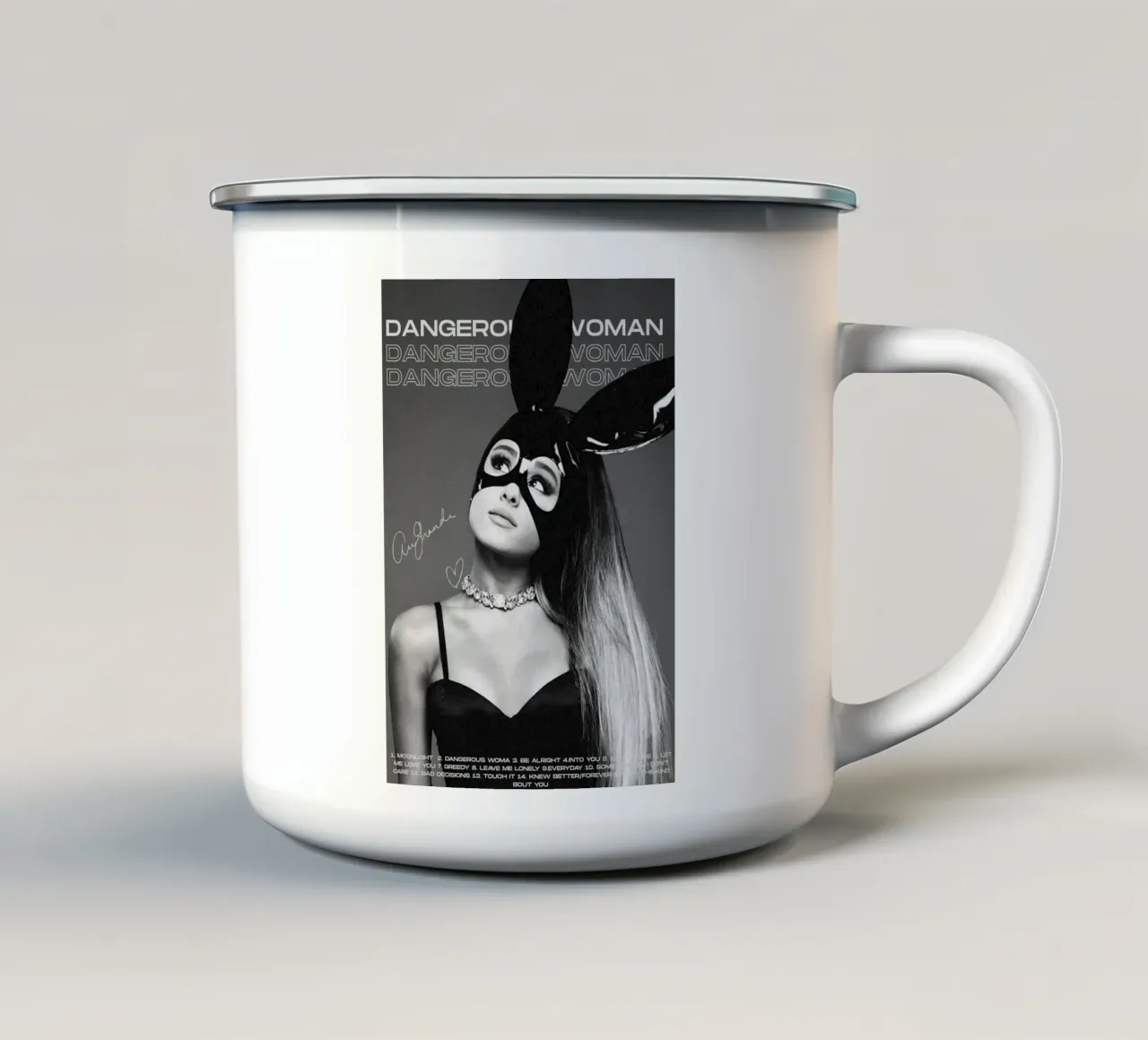 Da Yours Truly Live tazza in smalto da hornosofhappy