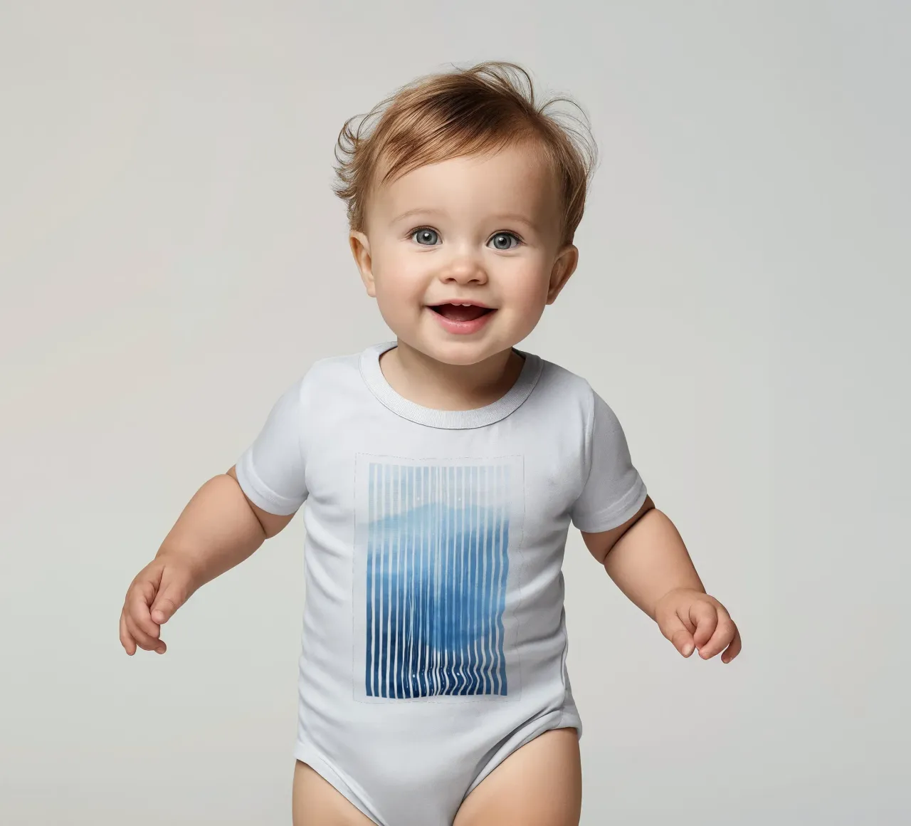 Parallels body neonato maniche corte da LeDieg