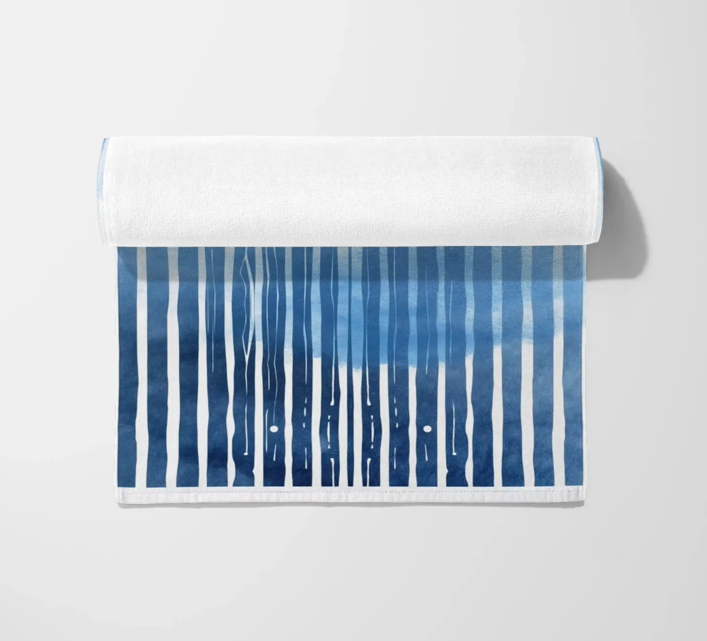 Parallels beach towel by LeDieg