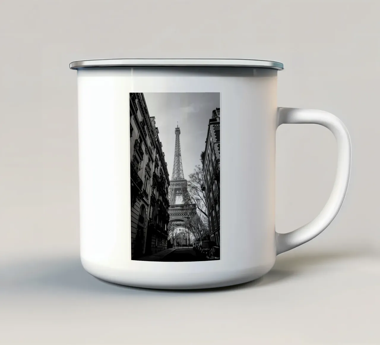Via di Parigi tazza in smalto da mary shop