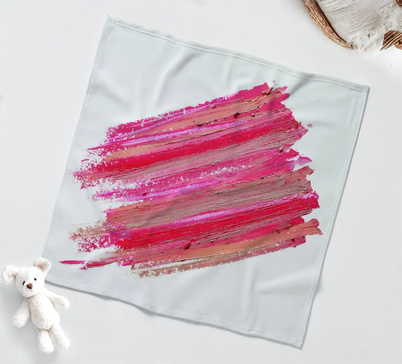 Textures 2 fleecedeken van Kyla Elaine