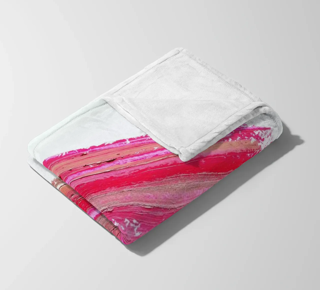 Textures 2 fleecedeken van Kyla Elaine