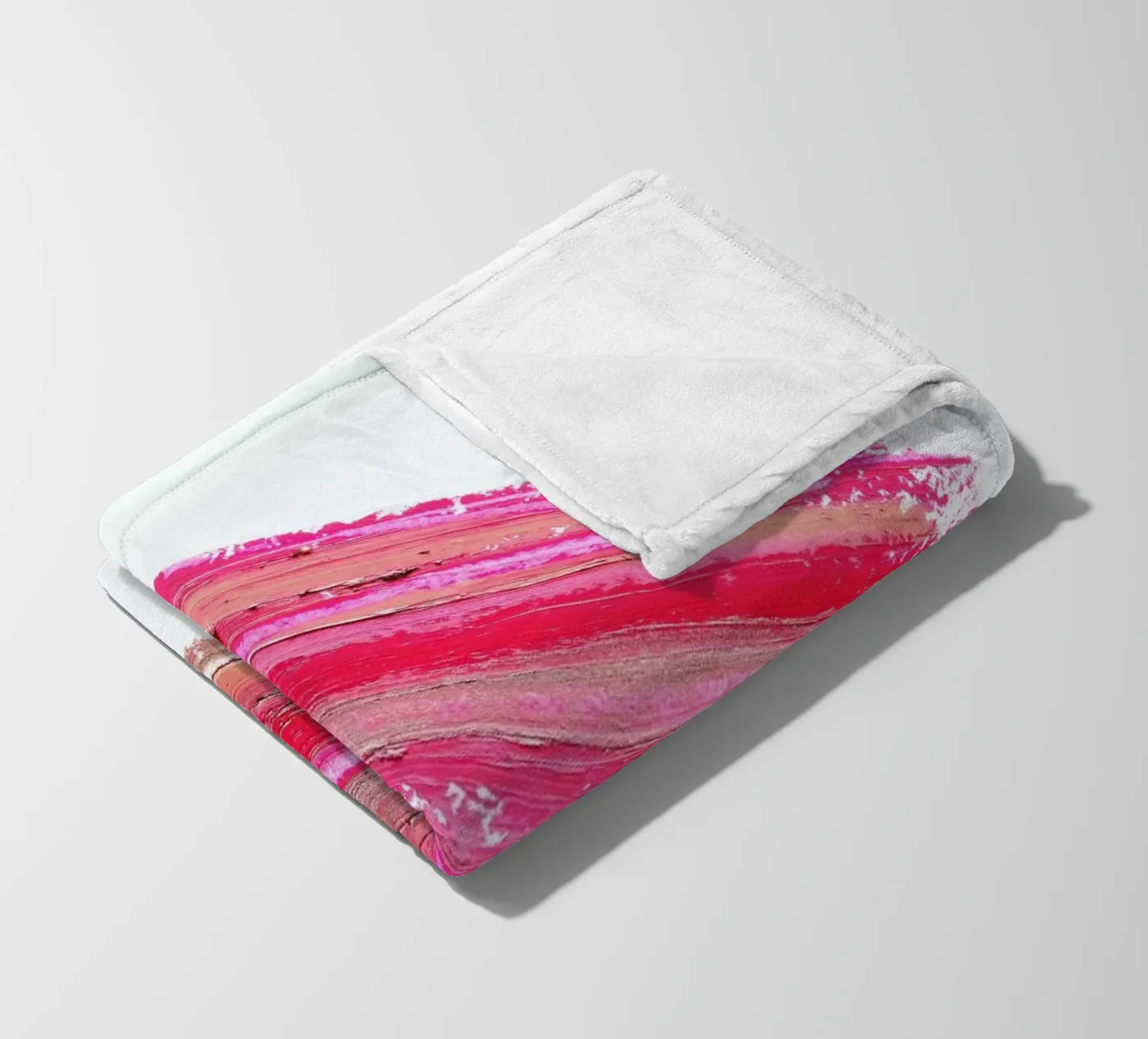 Textures 2 fleecedeken van Kyla Elaine