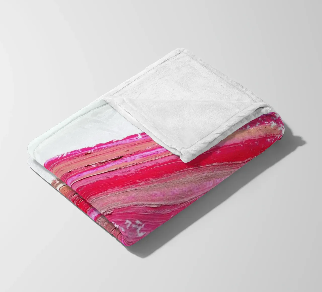 Textures 2 fleecedeken van Kyla Elaine