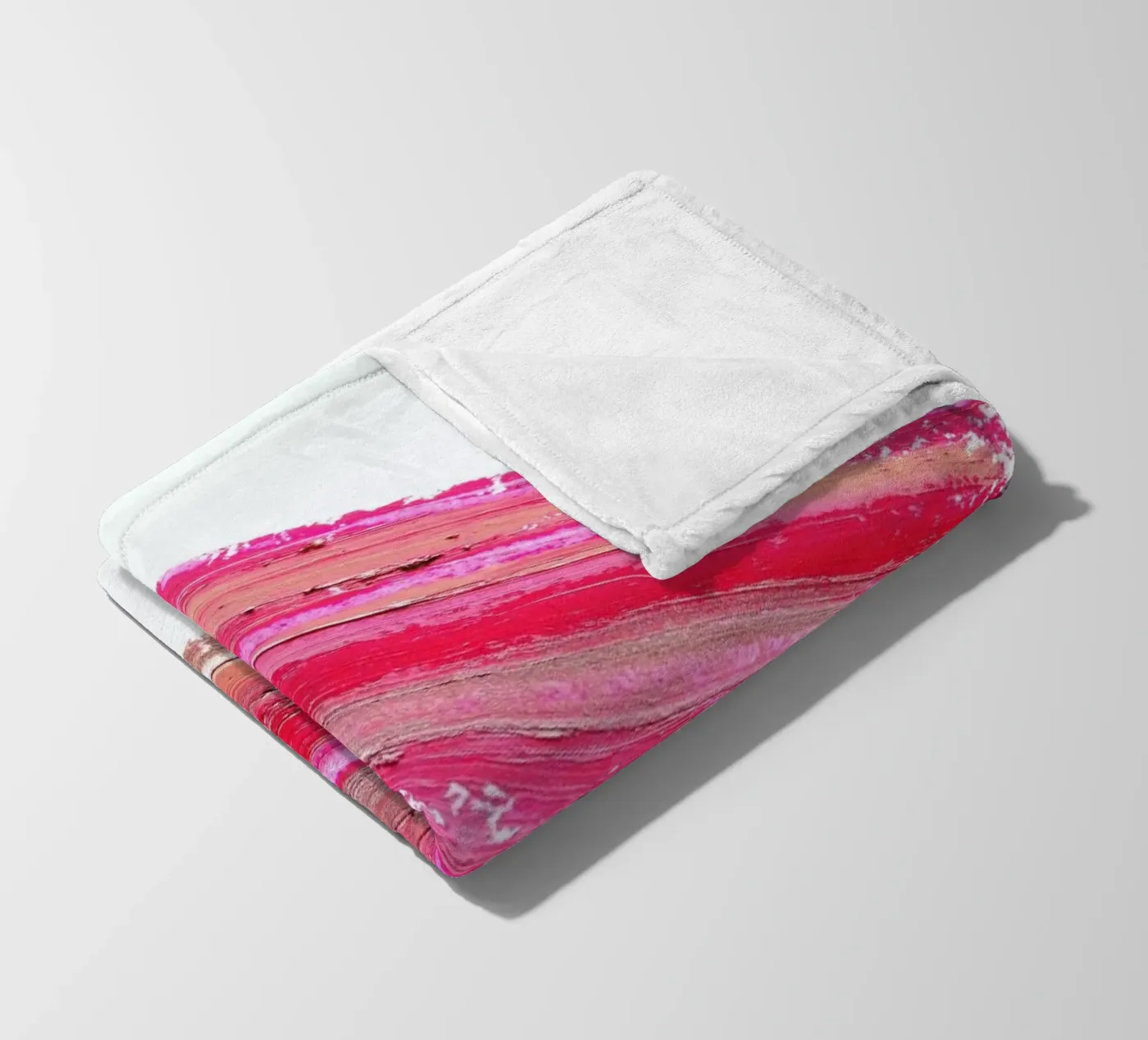 Textures 2 fleecedeken van Kyla Elaine