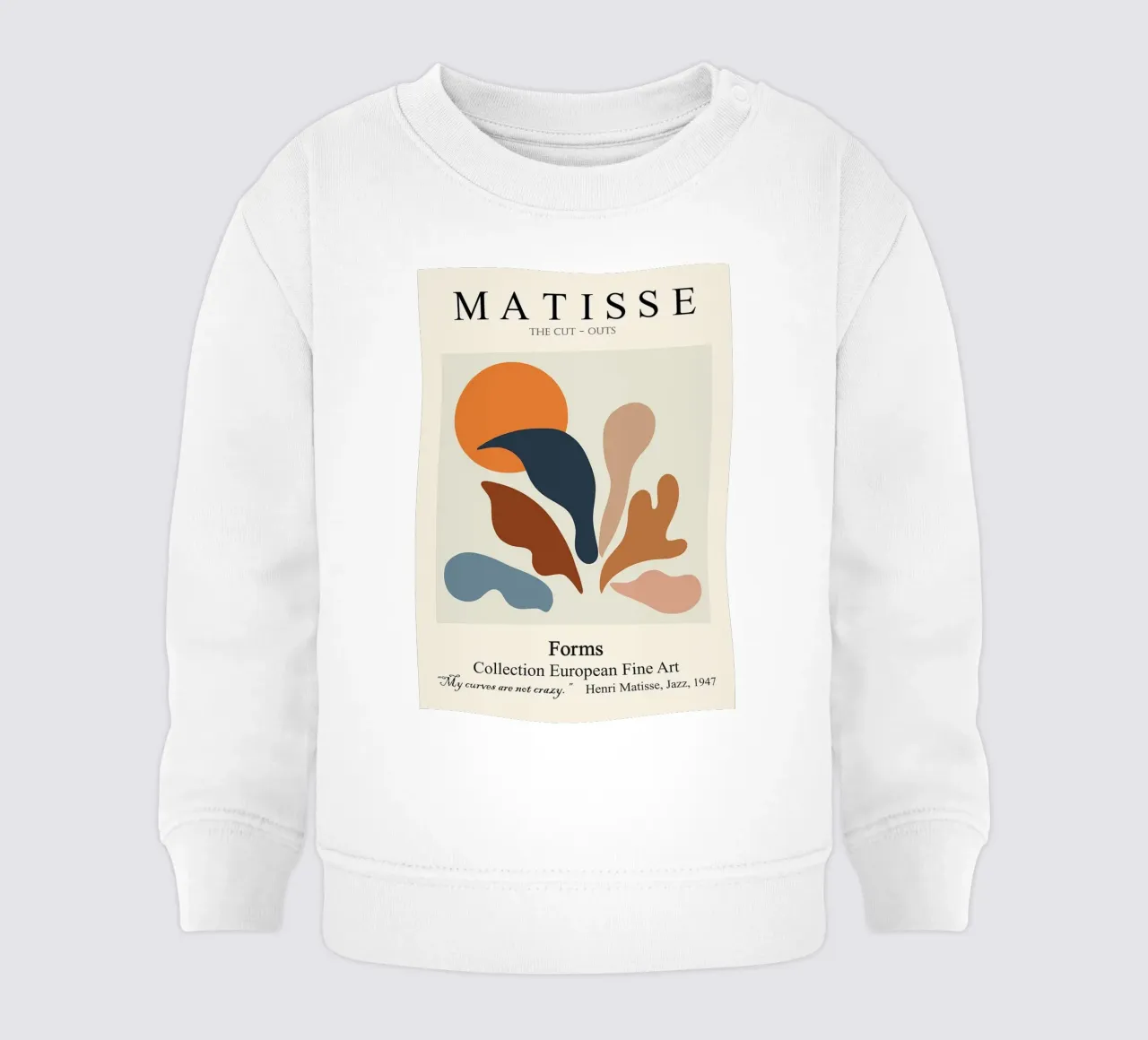 Le mie curve non sono pazzesche felpa neonato da DODOLAN STORE