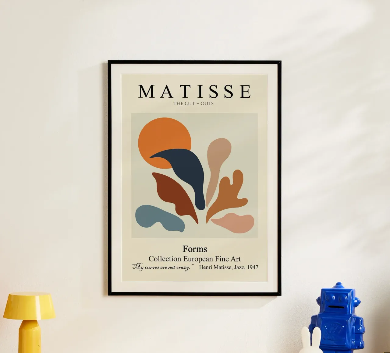 Le mie curve non sono pazzesche poster con telaio in alluminio da DODOLAN STORE