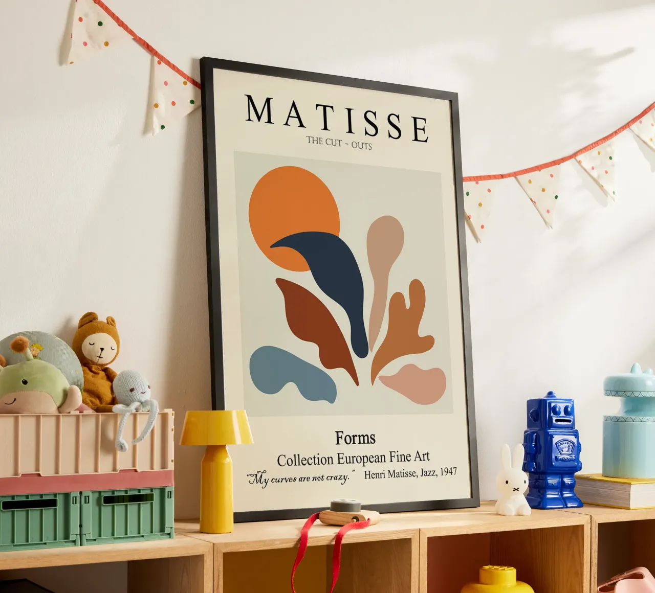 Le mie curve non sono pazzesche poster con telaio in alluminio da DODOLAN STORE