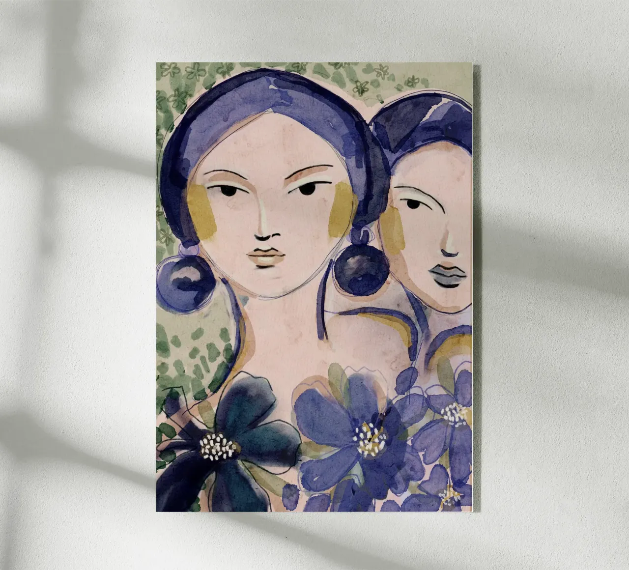 Indigo Two acryl van treechild