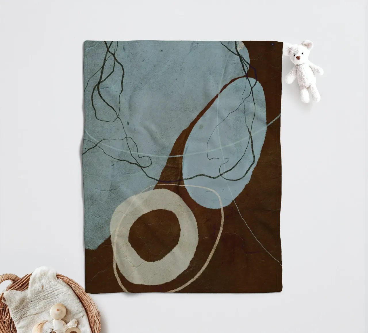 Minerals No 2 coperta in pile da treechild
